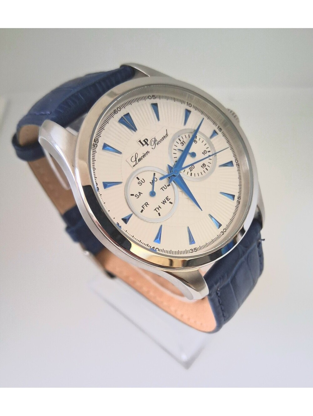 Lucien Piccard Stear LP-12671 Leather Watch IN BOX